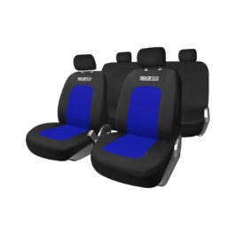 SPARCO Seat Covers Sport (Black & Blue)