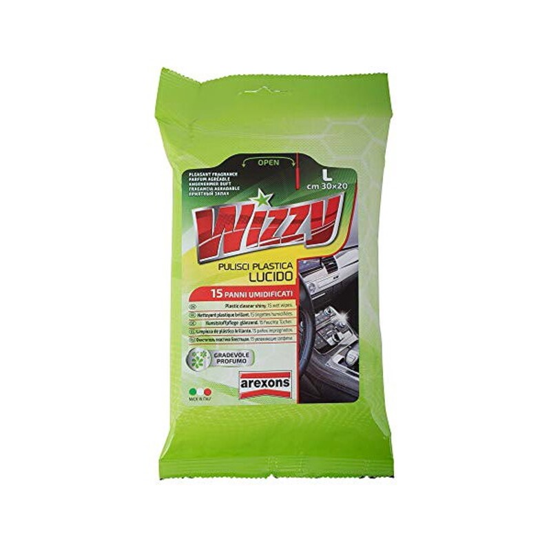 Bustine con Salviette Sterili per Pulire (Pacco) Arexons Wizzy Plastica (15 uds)