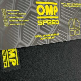 OMP Car Mats Speed (Black & Yellow)